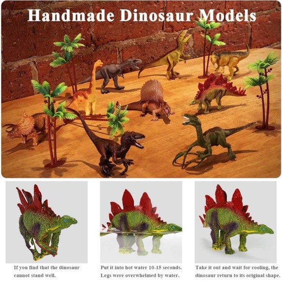 Kids Dinosaur play set - Picture 10 of 12